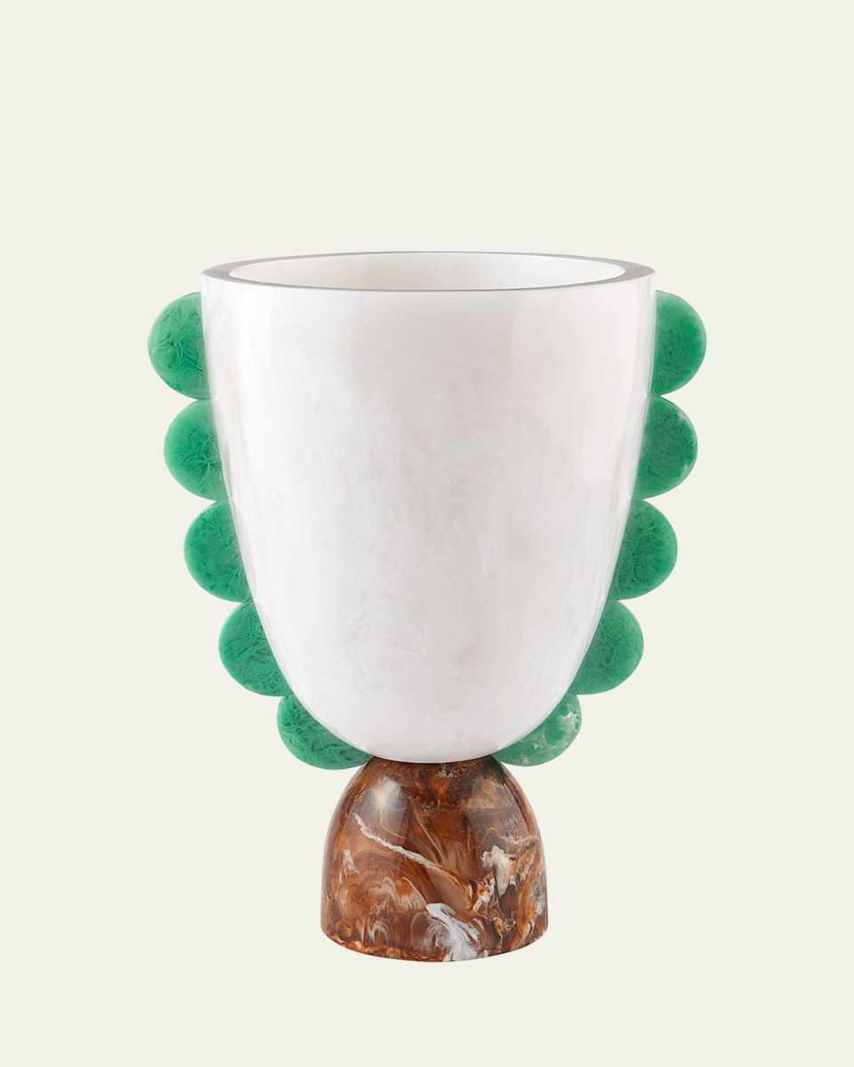 Mustique Scalloped Urn